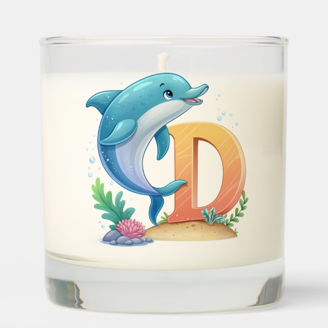 Dolphin Candle (Front)