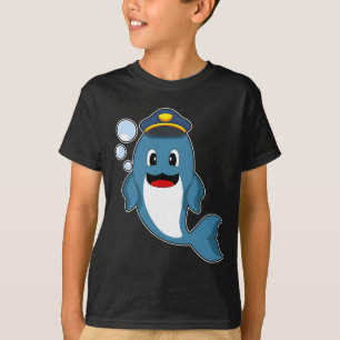 Dolphin Cop Police T-Shirt