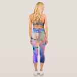 Dolphin Couple - Beautiful  Capri Leggings<br><div class="desc">Dolphin Couple</div>