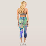 Dolphin Couple - Beautiful - Capri Leggings<br><div class="desc">Dolphin Couple</div>