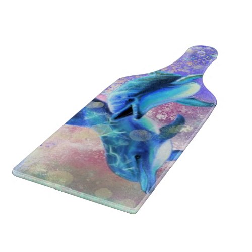 Dolphin Couple _ Beautiful _ Cutting Board