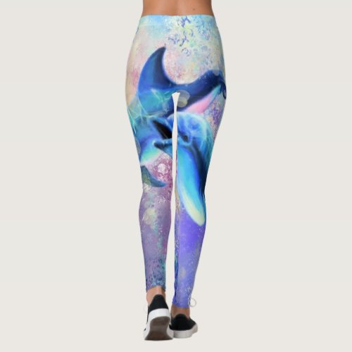 Dolphin Couple _ Beautiful _ Leggings