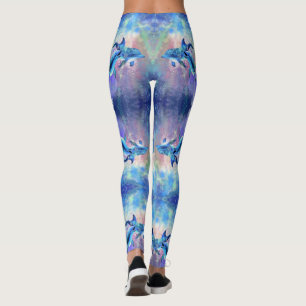 Dolphin Couple - Happy Leggings