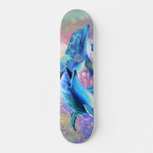 Dolphin Couple _ Love _ Happy _ Skateboard
