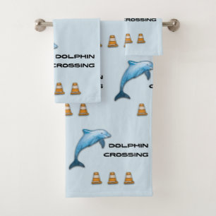Dolphin Crossing Bath Towel Set