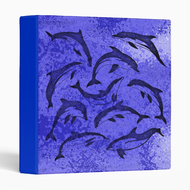 DOLPHIN DANCE 1" Ring Binder (Front/Spine)