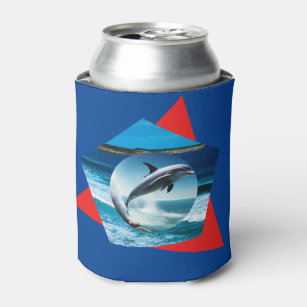 Dolphin Dancing On The Waves, Can Cooler