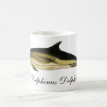 Dolphin Delphinus Delphis, Vintage Marine Mammals  Coffee Mug