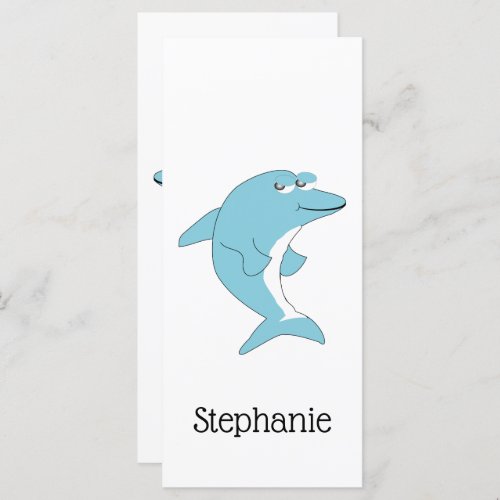 Dolphin Design Bookmark