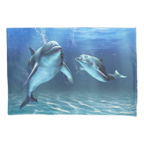 Dolphin Dream 1 side Pillowcase