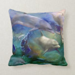 Dolphin Dream Art Designer Pillow