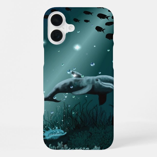 Dolphin Dream Iphone Case (Back)
