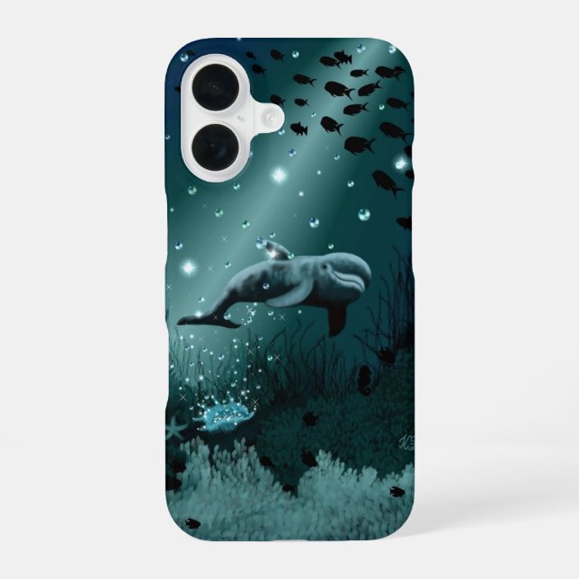 Dolphin Dream iPhone Case (Back)