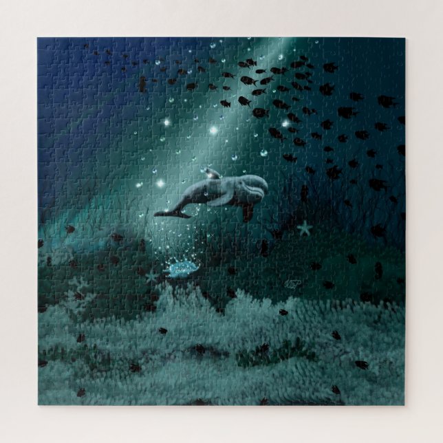Dolphin Dream Jigsaw Puzzle (Vertical)