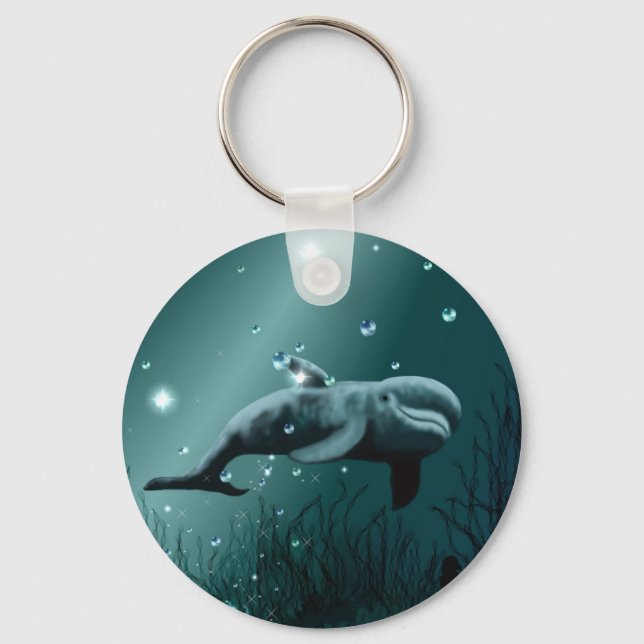 Dolphin Dream Keychain (Front)