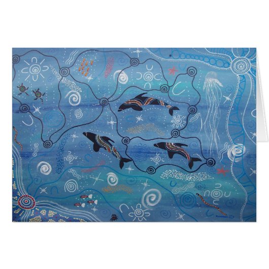 Dolphin Dreaming Cards (Front Horizontal)