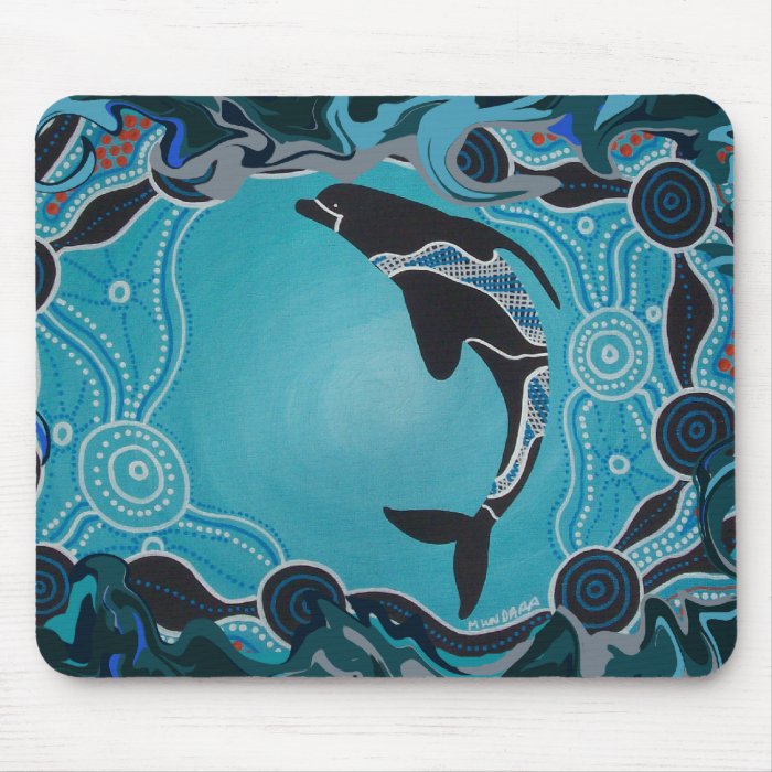 Dolphin Dreaming Mouse Mat