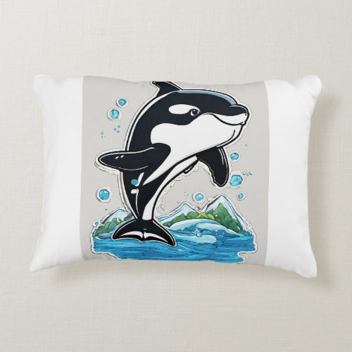 Dolphin Dreams Coastal Comfort Pillow