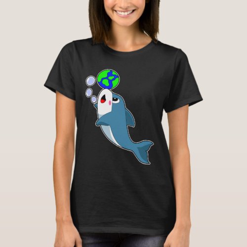 Dolphin Earth T_Shirt