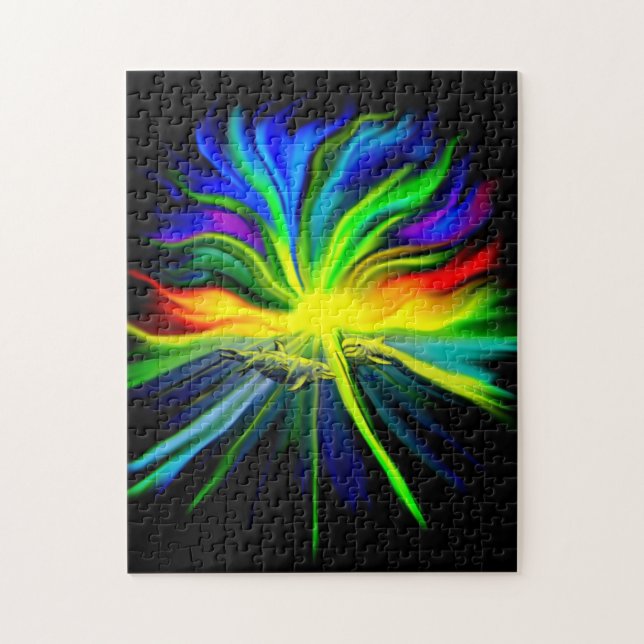 Dolphin Family in the Sunshine Jigsaw Puzzle (Vertical)