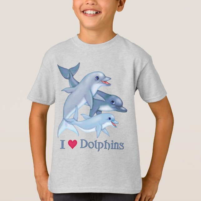 Dolphin Family T-Shirt (Front)