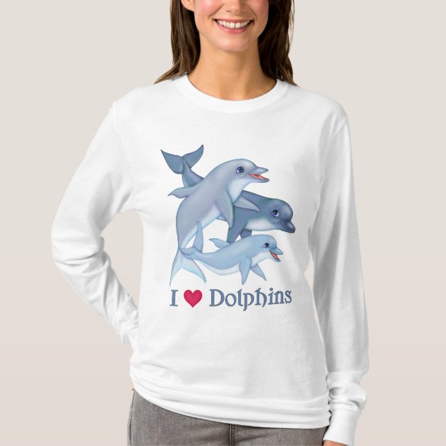 Dolphin Family T-Shirt (Front)