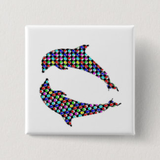 DOLPHIN fish animal game NVN97 NavINjoshi FUN Pinback Button