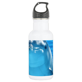 Dolphin Fish Animal Tropical Office Shower Party Water Bottle