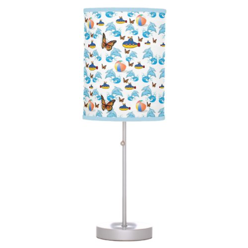 Dolphin Fish Butterfly Lamp Shade