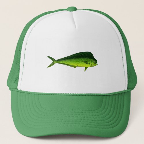 Dolphin Fish _ Dorado _ Mahi Mahi Trucker Hat