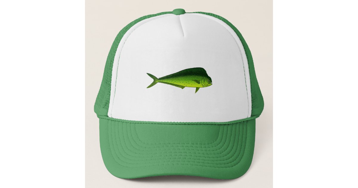 Dolphin Fish - Dorado - Mahi Mahi Trucker Hat