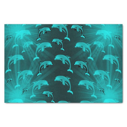 dolphin, fish, nature, aquatic, design, beautiful, tissue paper