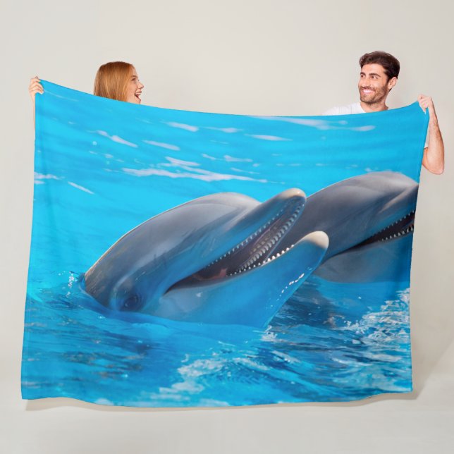 Dolphin Fleece Blanket (In Situ)