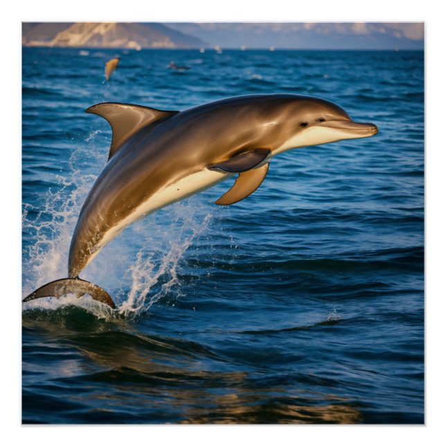 Dolphin Groove: Underwater Dance Party Poster (Front)
