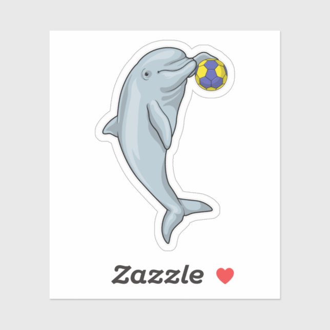 Dolphin Handball player Handball Sticker (Sheet)
