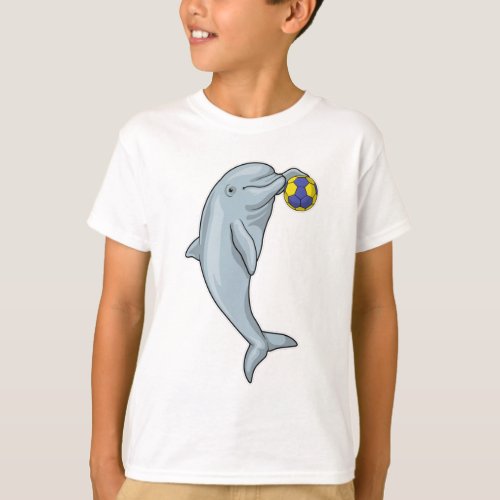 Dolphin Handball player Handball T_Shirt