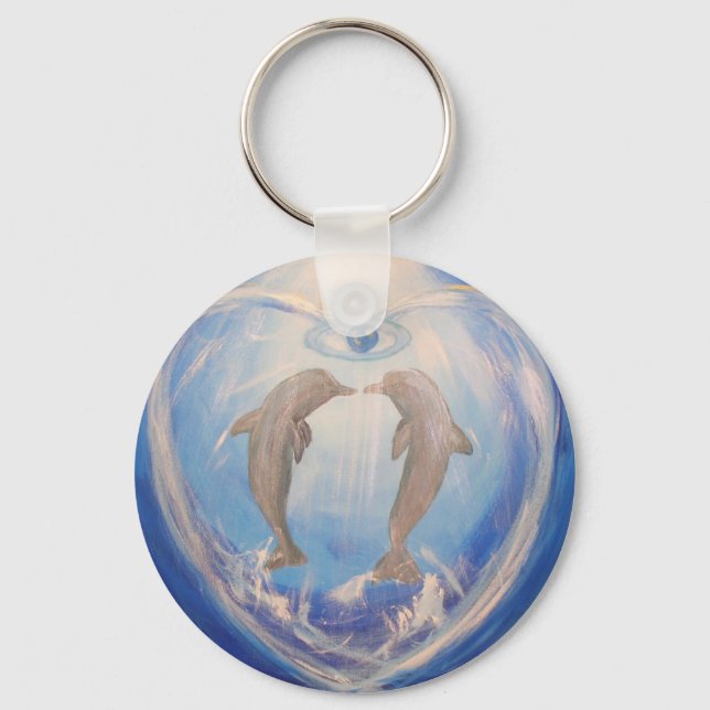 Dolphin Harmony Keychain (Front)