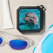 Dolphin in Blue Water Photo Bluetooth Speaker (Insitu(Beach))