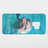 Dolphin in Blue Water Photo Case-Mate Samsung Galaxy Case (Back (Horizontal))