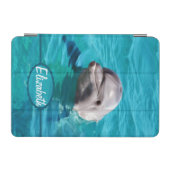 Dolphin in Blue Water Photo iPad Mini Cover (Horizontal)
