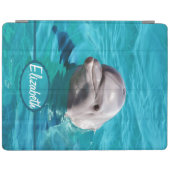 Dolphin in Blue Water Photo iPad Smart Cover (Horizontal)