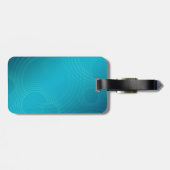Dolphin in Blue Water Photo Luggage Tag (Back Horizontal)