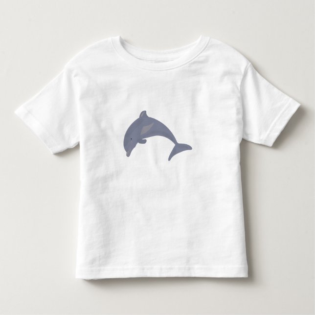Dolphin in the Sea Toddler T-shirt (Front)