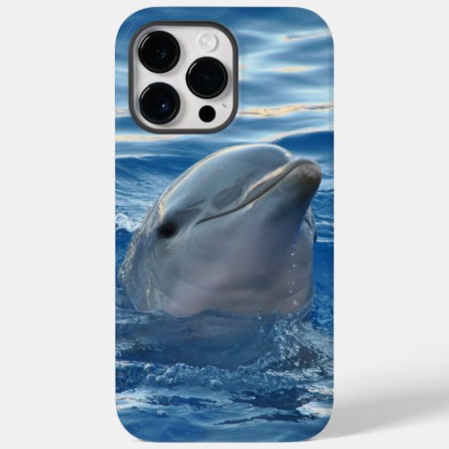 Dolphin in Water Photo Case_Mate iPhone 14 Pro Max Case