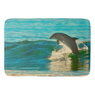 Dolphin is My Spirit Animal Bath Mat