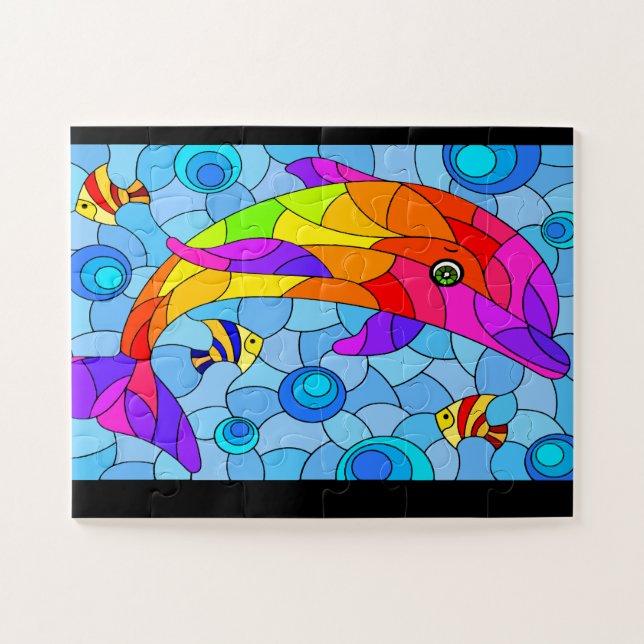 Dolphin  jigsaw puzzle (Horizontal)