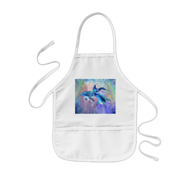 Dolphin Kids' Apron (Front)