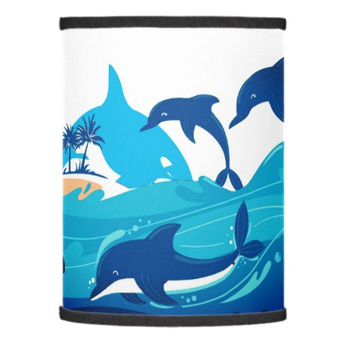 Dolphin Lamp Shade