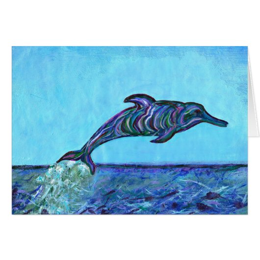 Dolphin leap cards (Front Horizontal)