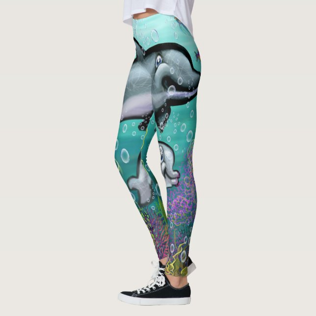 Dolphin Leggings (Left)